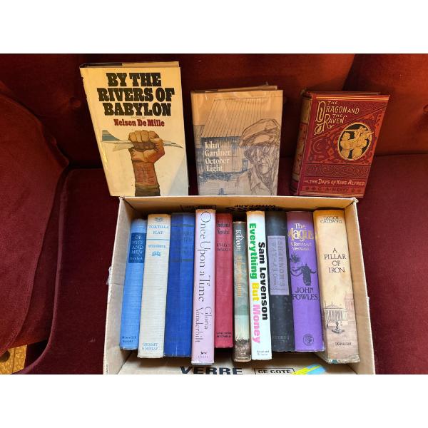 Box Of First edition and Valuable Books