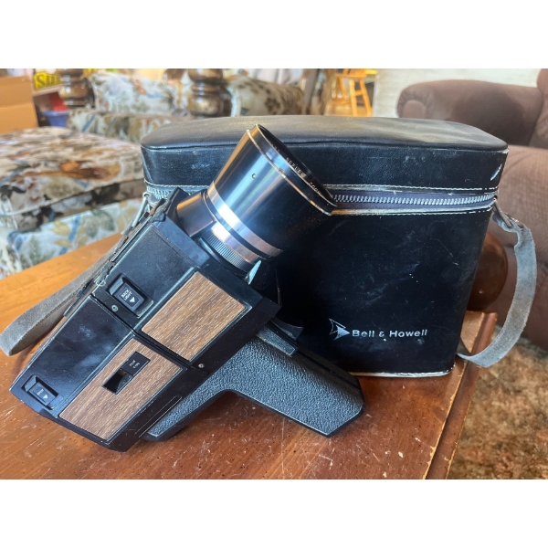 Bell & Howell Vintage Movie Camera With 2 Unused Rolls Of Film 