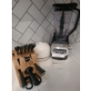 Image 1 : Ninja 900 Watts Blender, Calphalon Knives and Knifeblock, Saje Essential Oil Warmer