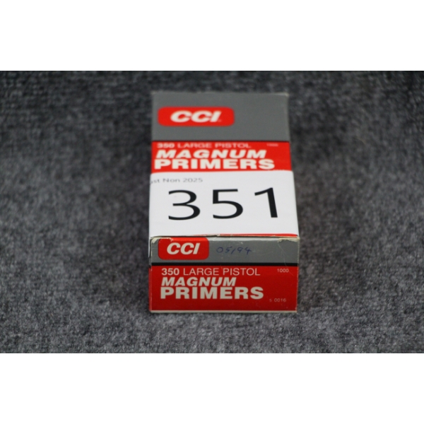 Large Pistol Magnum Primers