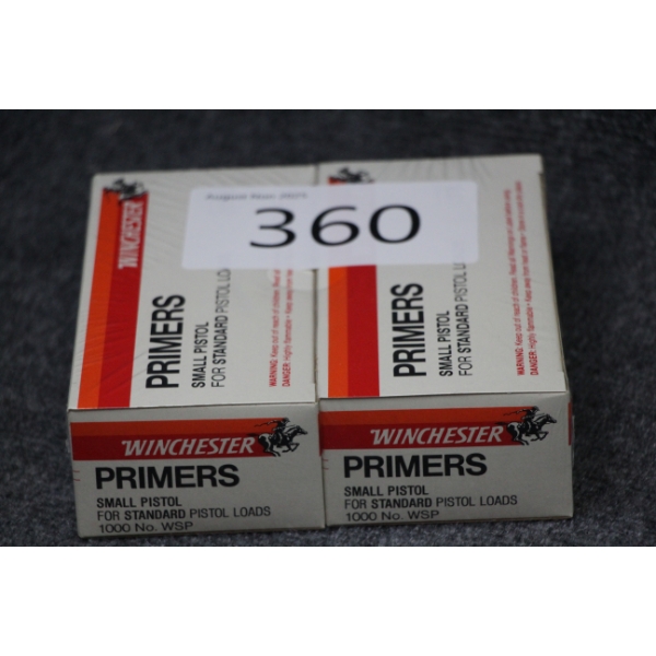 Small Pistol Primers