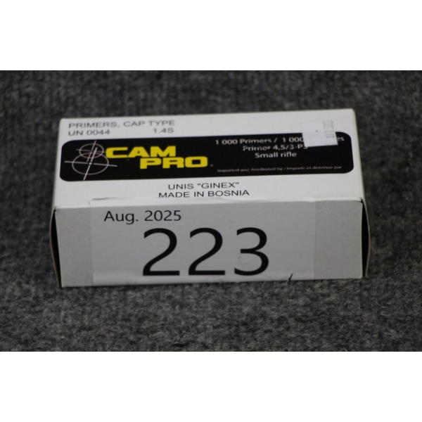 Small Rifle Primers