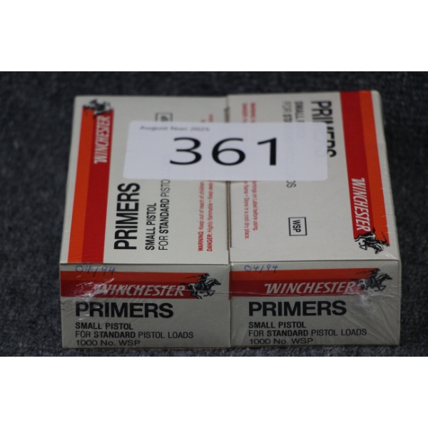 Small Pistol Primers