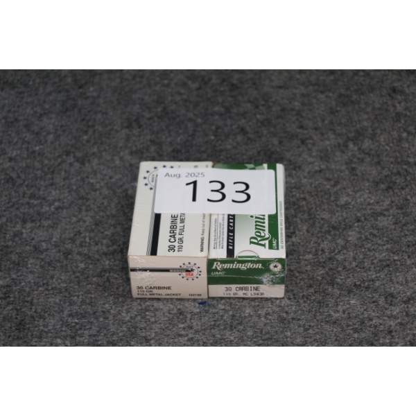 30 Carbine Ammo
