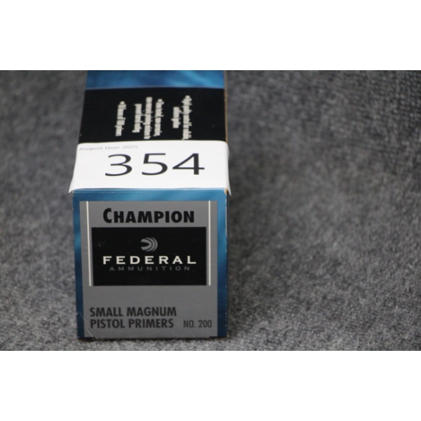 Small Pistol Magnum Primers