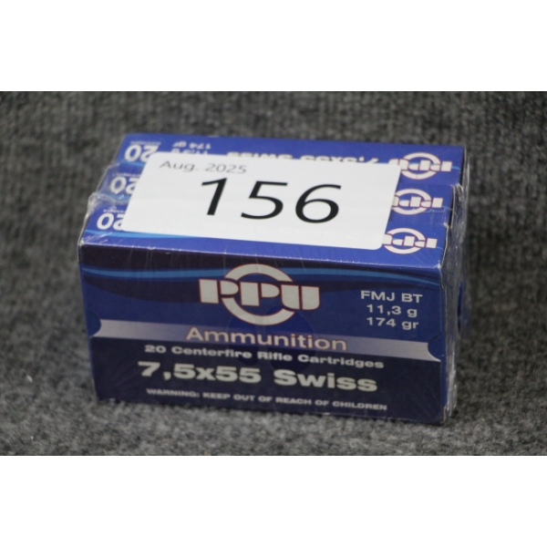 7.5x55 Swiss Ammo