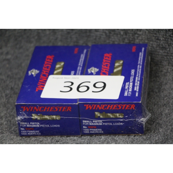 Small Magnum Pistol Primers