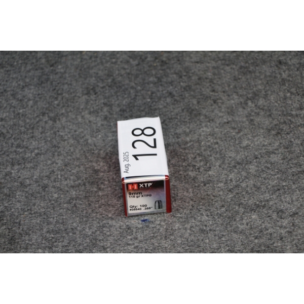 9mm. Projectiles
