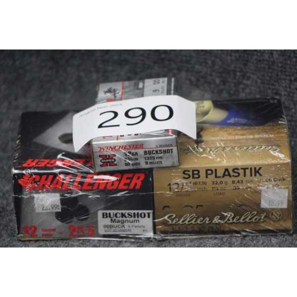12 Ga. 2 3/4" OO Buckshot