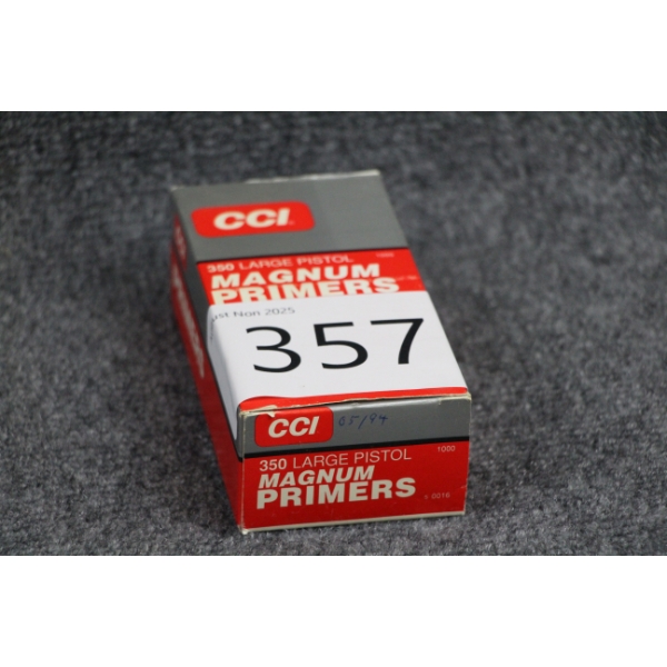 Large Pistol Magnum Primers