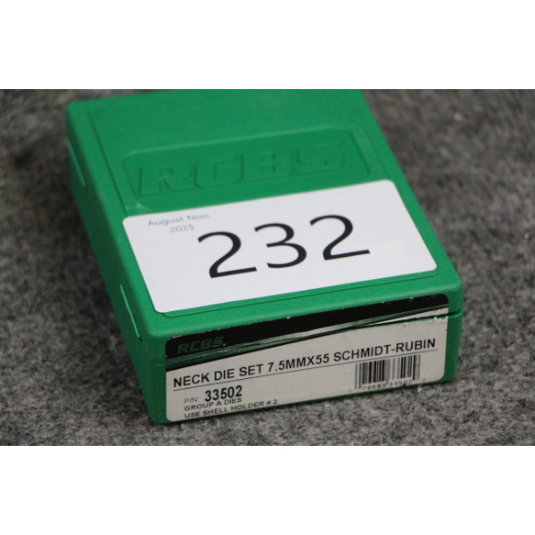 RCBS 7.5 x 55 Schmidt Rubin
