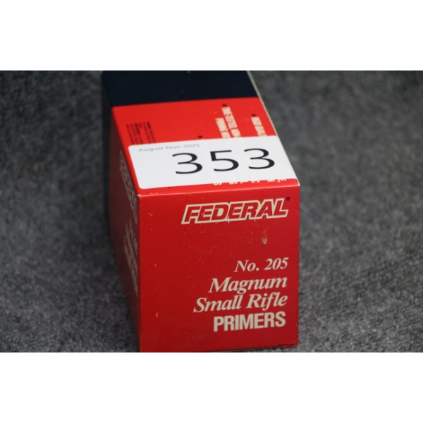 Small Pistol Magnum Primers