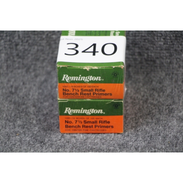 Small Rifle Primers