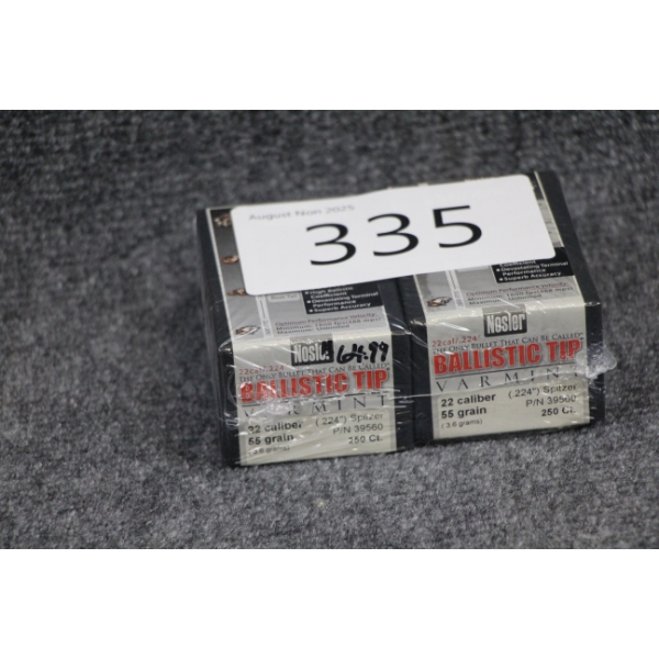 22 Cal. Projectiles