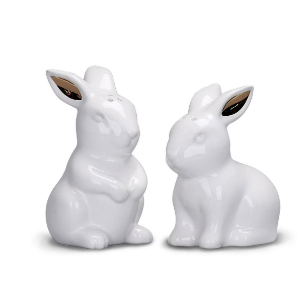 EASTER SALT AND PEPPER BUNNY SHAKER -N