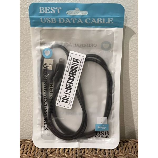 NEW APPLE MD818ZM/A LIGHTNING USB CABLE 3.3FT (1M) FOR IPHONE X 12 13 14 PRO MAX