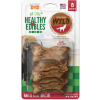 Image 1 : NYLABONE 8 COUNT HEALTHY EDIBLES WILD BISON DOG TREAT BONES
