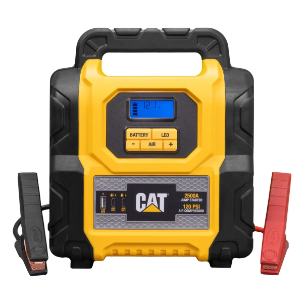 CAT POWER STATION WITH 2500 AMP LITHIUM JUMP STARTER AND AIR COMPRESSOR -SU