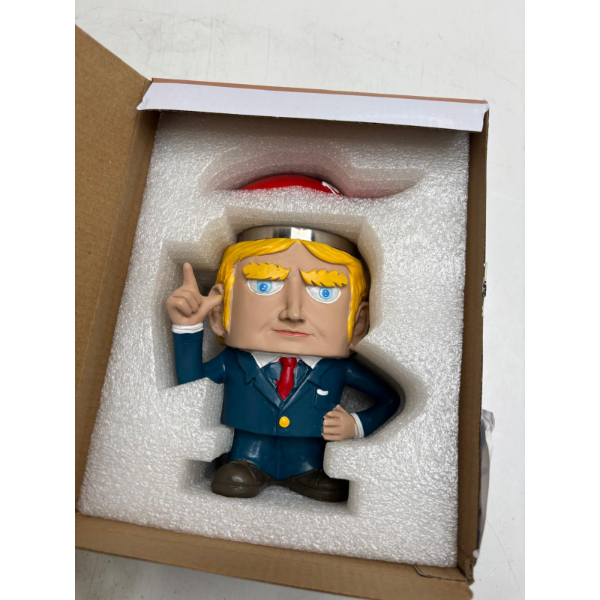 FIGURINES WORLD LEADERS COLLECTION DONALD TRUMP BOBBLEHEAD -N