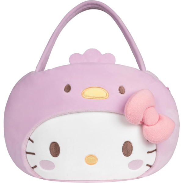 SANRIO HELLO KITTY AND FRIENDS SPRING PLUSH PAIL HELLO KITTY CANDY HOLDER U