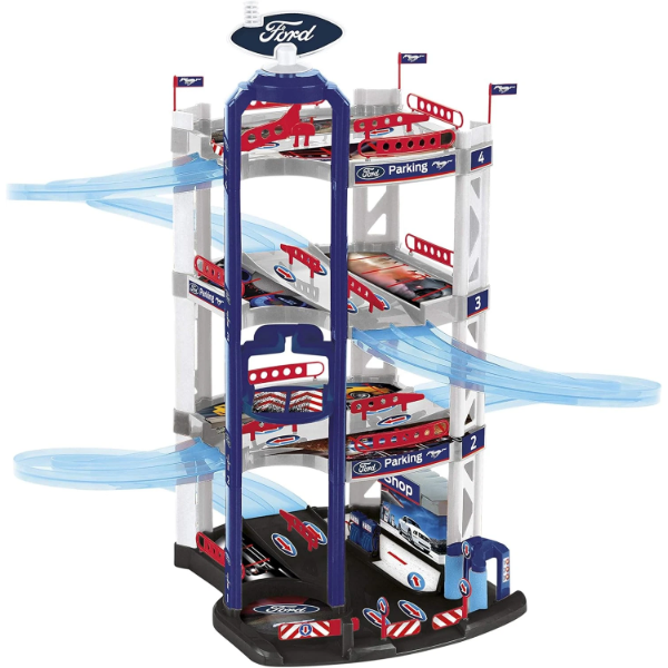 KLEIN THEO FORD CAR PARK WITH 4 LEVELS PREMIUM TOYS FOR KIDS AGES 3 YEARS & UP -MP