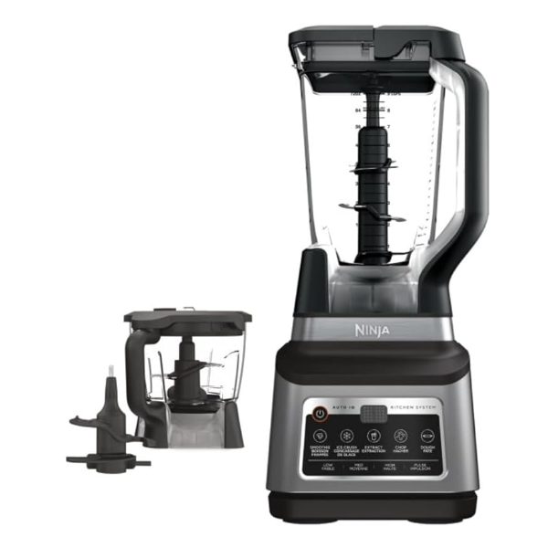 NINJA PROFESSIONAL PLUS KITCHEN BLENDERS SYSTEM WITH AUTO-IQ (USED, NO BOX)