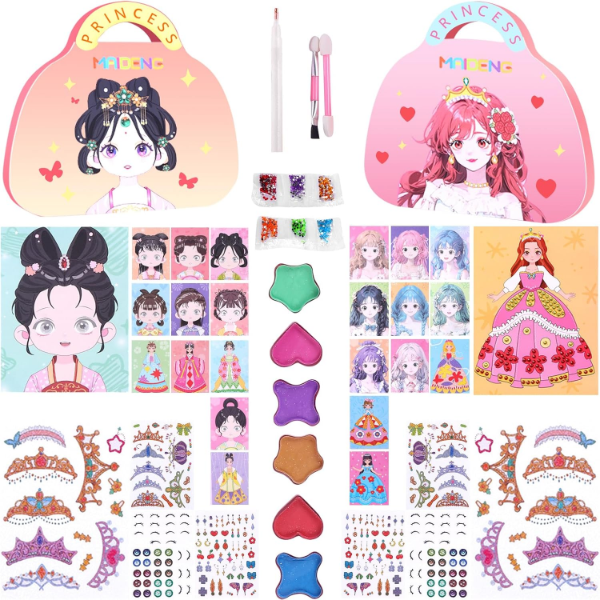 OSZNMMG 2PCS 3 IN 1 PAPER CRAFT KITS FOR GIRLS