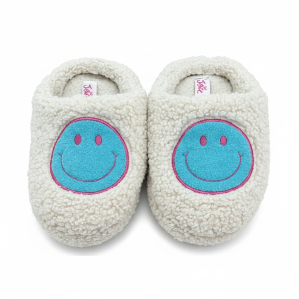 FEMALE SLIPPER FLUFFY HOME HOUSE WOMEN WINTER WARM ANTI SKID GRIP INDOOR FUR COTTON (2 PCS)