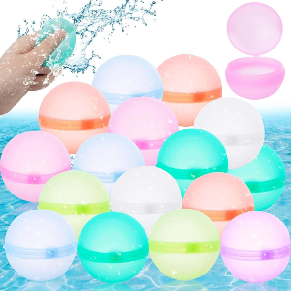12 PCS REUSABLE WATER BALLOONS