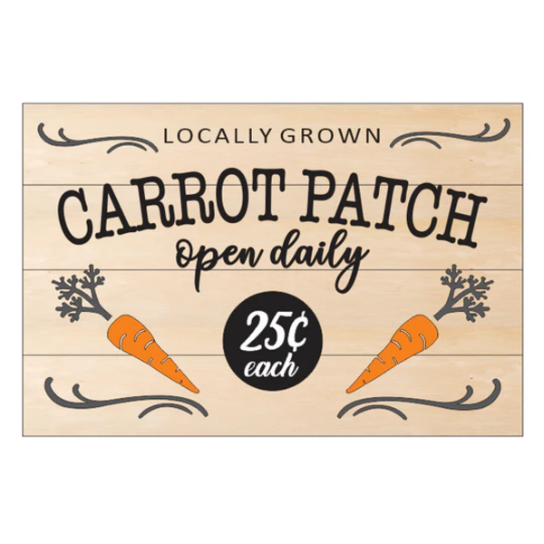 LOCALLY GROWN - CARROT PATCH -N