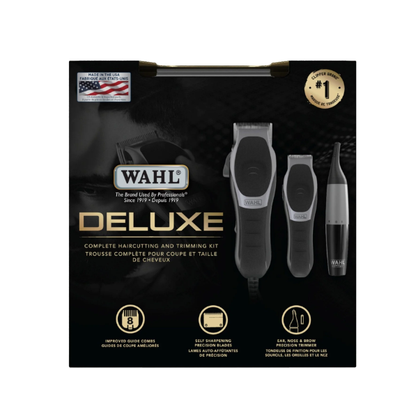WAHL DELUXE COMPLETE HAIRCUTTING AND TRIMMING KIT