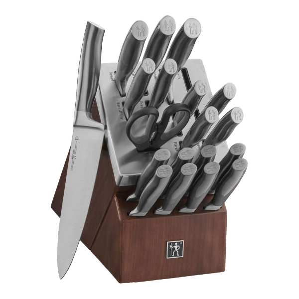 HENCKELS GRAPHITE, SELF-SHARPENING KNIFE BLOCK SET -SU