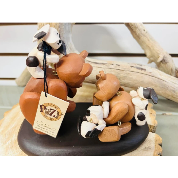 NEW IN BOX CLASSIC POZY BEARS FIGURINE (NEW)