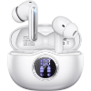 Image 1 : A10 PRO WIRELESS EARBUDS, BLUETOOTH 5.3 HEADPHONES HIFI STEREO 50H PLAYBACK LED DIGITAL DISPLAY -N