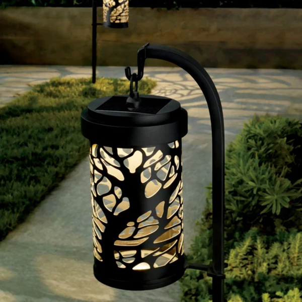 PATHMARK LIGHTING SOLAR SHEPHERD'S HOOK LANDSCAPE LIGHT -MP