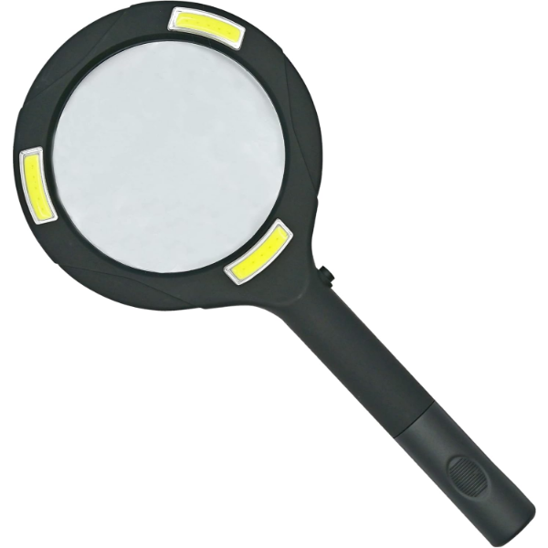 HANDHELD LED LIGHTED MAGNIFIER