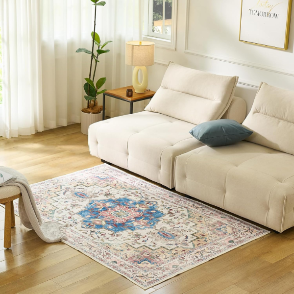 CWK WASHABLE 4X6 AREA RUGS