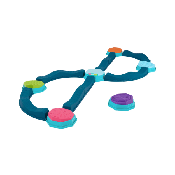 MUSICAL WAVY BALANCING BEAMS (USED, MISSING PARTS)