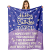 Image 1 : BIRTHDAY GIFTS FOR WOMEN FRIENDSHIP BLANKET 60"X 50
