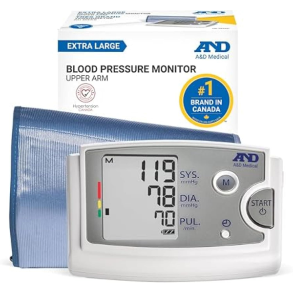 A&D MEDICAL BLOOD PRESSURE MONITOR FOR HOME USE -N