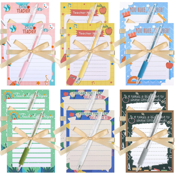 12 SETS TEACHER NOTEPAD