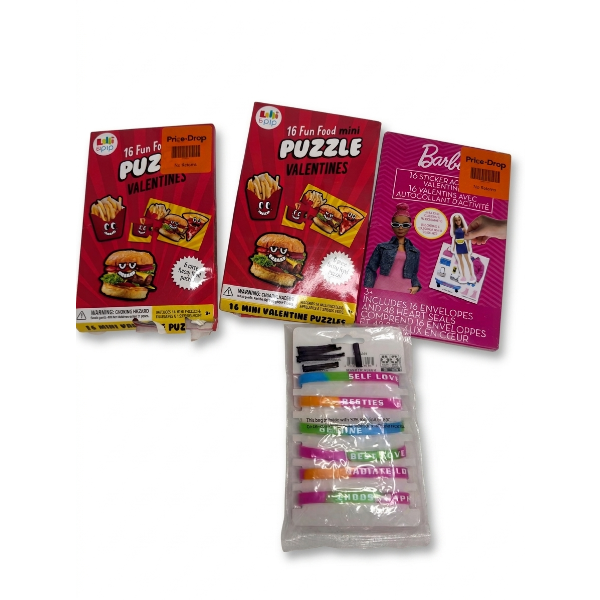 Kids' Multi-Colored Best Friend Bracelet & Puzzle Toy Bundle