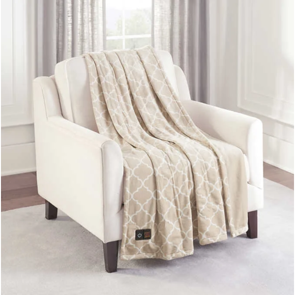 BROOKSTONE HEATED THROW (NO HEAT)