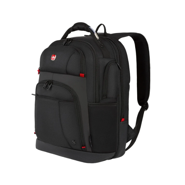 SWISSGEAR 17" TRAVEL LAPTOP BACKPACK W CABLE ORGANIZER (USED)