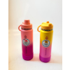 Image 2 : THERMOFLASK DOUBLE-WALL VACUUM INSULATED STAINLESS STEEL WATER BOTTLES, 710 ML, PINK AND YELLOW -U