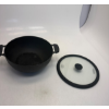 Image 2 : TRAMONTINA CAST IRON DEEP KADAI & FLAT TAWA 2-PIECE COOKWARE -U