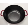 Image 2 : Staub La Cocotte 4.8 L Cast Iron Round French Oven, Cherry
