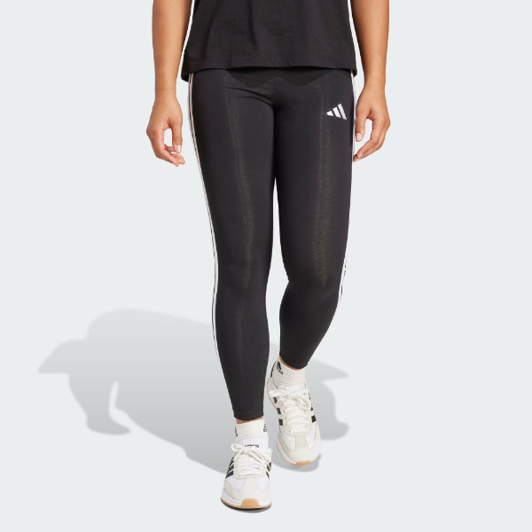 ESSENTIALS 3-STRIPES COTTON LEGGINGS SIZE 16 -N