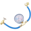 Image 1 : AC REFRIGERANT RECHARGE HOSE KIT INCLUDES GAUGE & 1/2IN CAN TAP DISPENSING VALVE