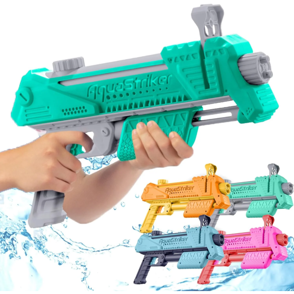 AQUASTRIKER WATER BLASTER (GLOW) - PRANK WATER GUN GADGET WITH ADJUSTABLE SIDEWAYS SHOOTING ACTION